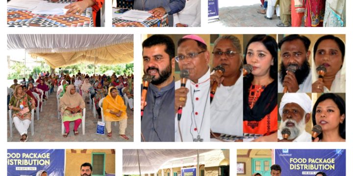 Food Bags Distribution among the Vulnerable Families